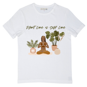 Plant Care is Self Care Shirt - Lotus Pose